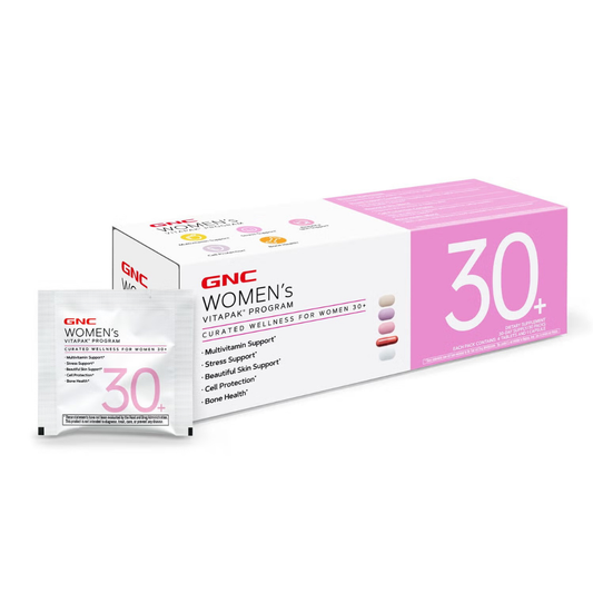 GNC Women's 30 Vitapak ● ¡Todo lo que necesitas en un sobre!