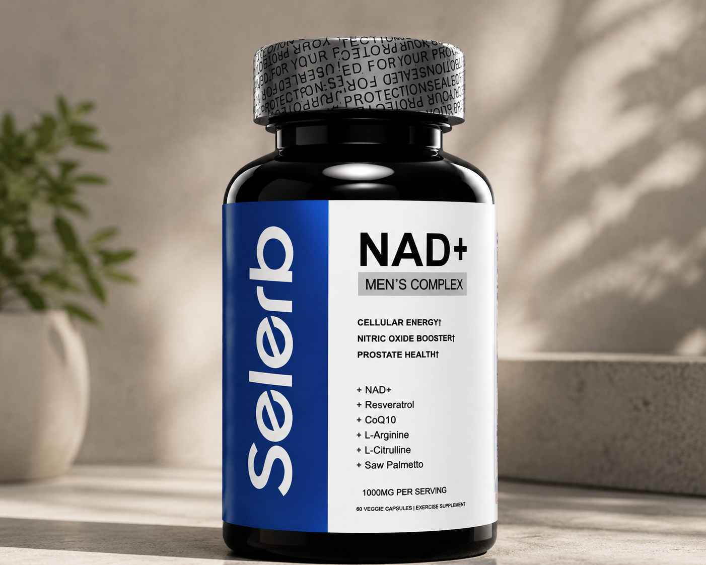SELERB NAD+ Vitalidad Masculina