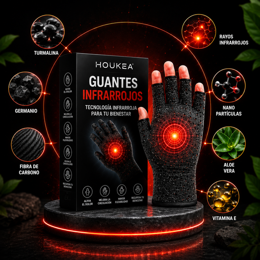 GUANTES DE TERAPIA INFRARROJA - ALIVIA EL DOLOR