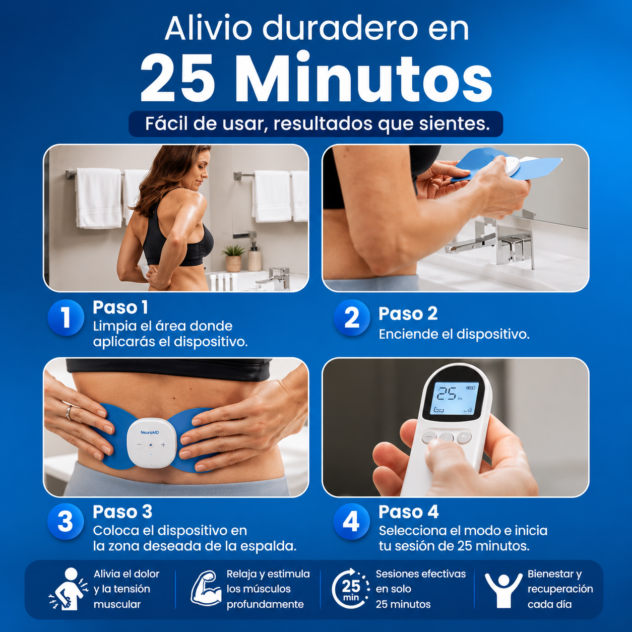 MASAJEADOR EMS DE MAGNETOTERAPIA