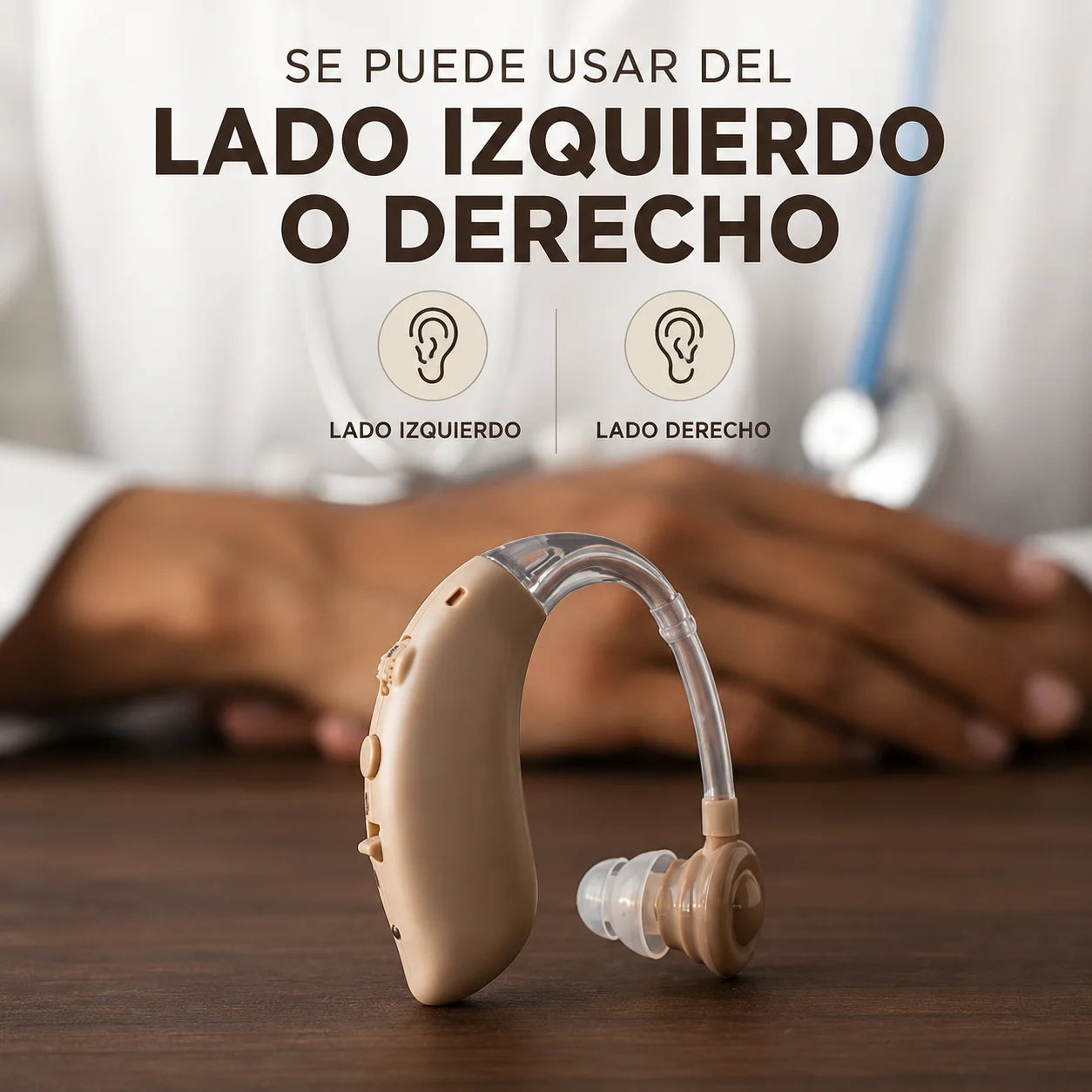 🔈AUDÍFINO AMPLIFICADOR PRO PARA SORDERA RECARGABLE 🦻🏻