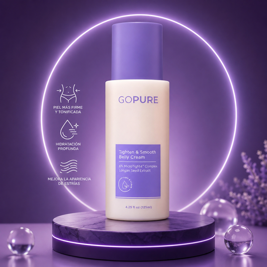 GOPURE - Crema reafirmante antiestrías.
