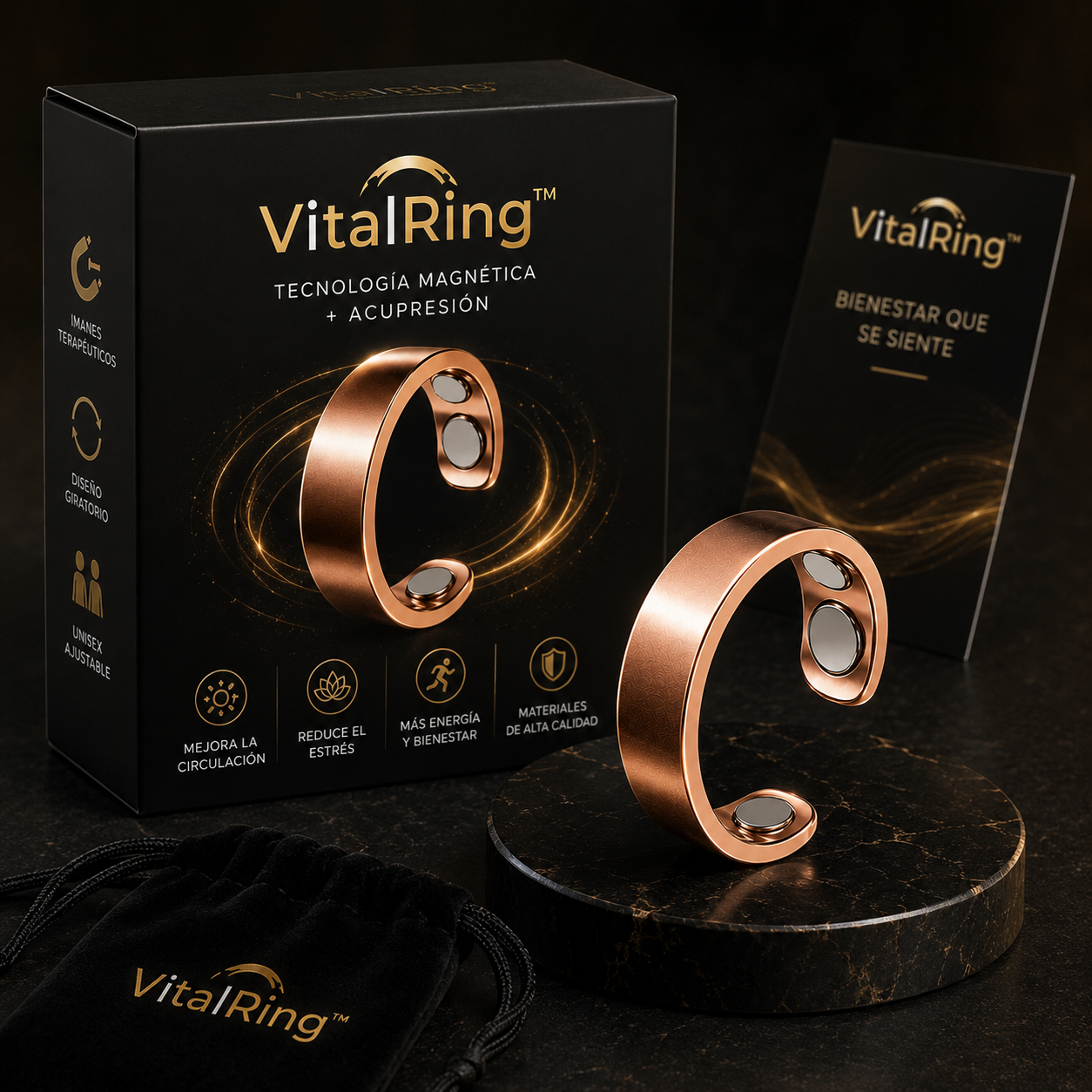 VITALRING® - ANILLO DE TERAPIA MAGNÉTICA